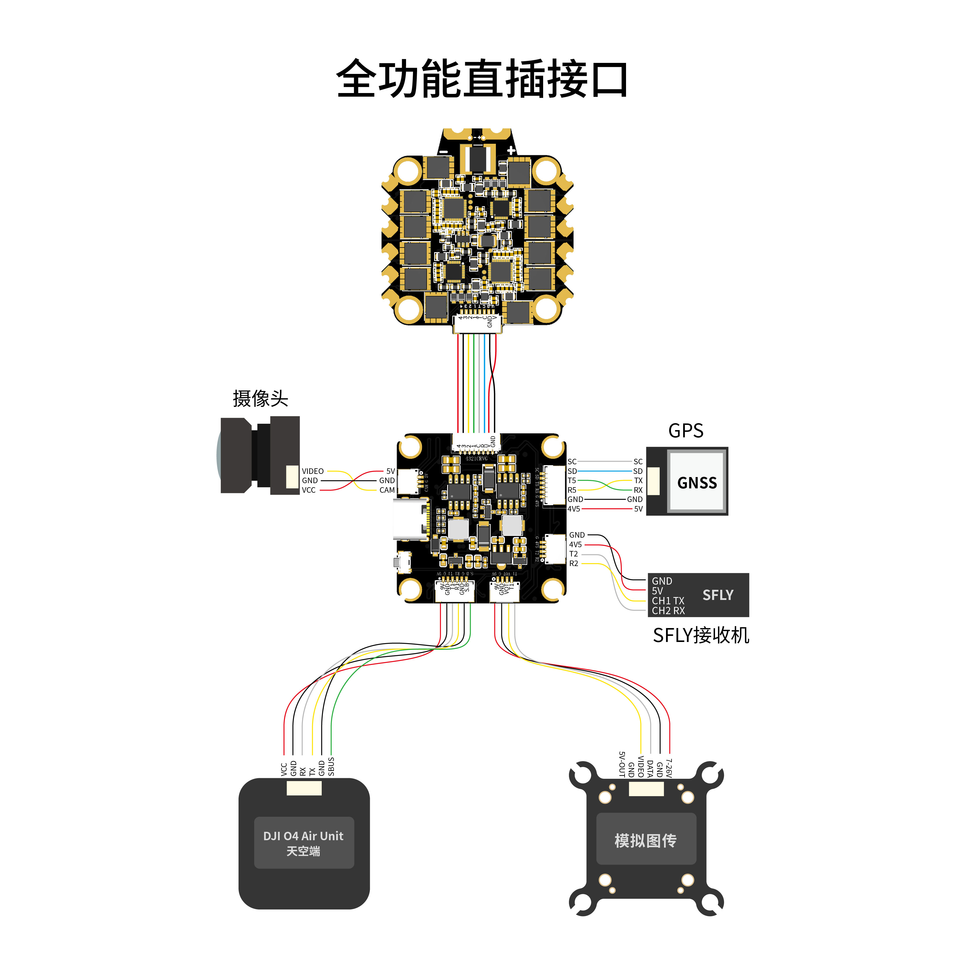 星际速飞 F405 飞控 - 图6